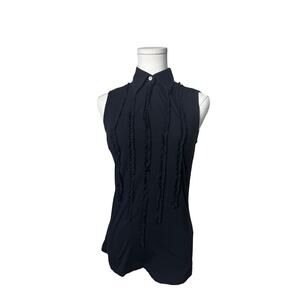 Vintage Black Burberry Tank Top